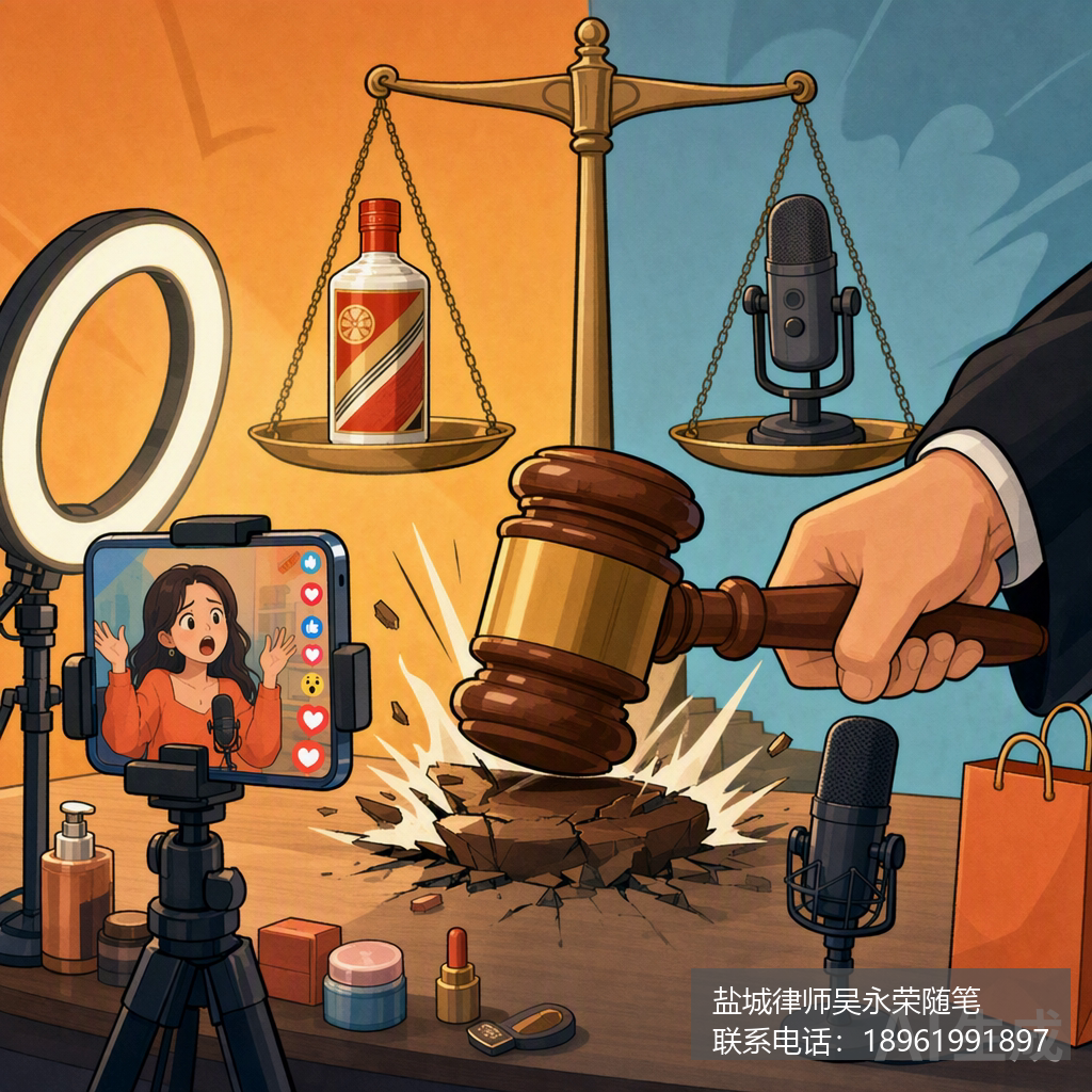 直播”拉踩”翻车！东方甄选赔了30万——从江小白案看直播带货法律红线——盐城律师吴永荣随笔